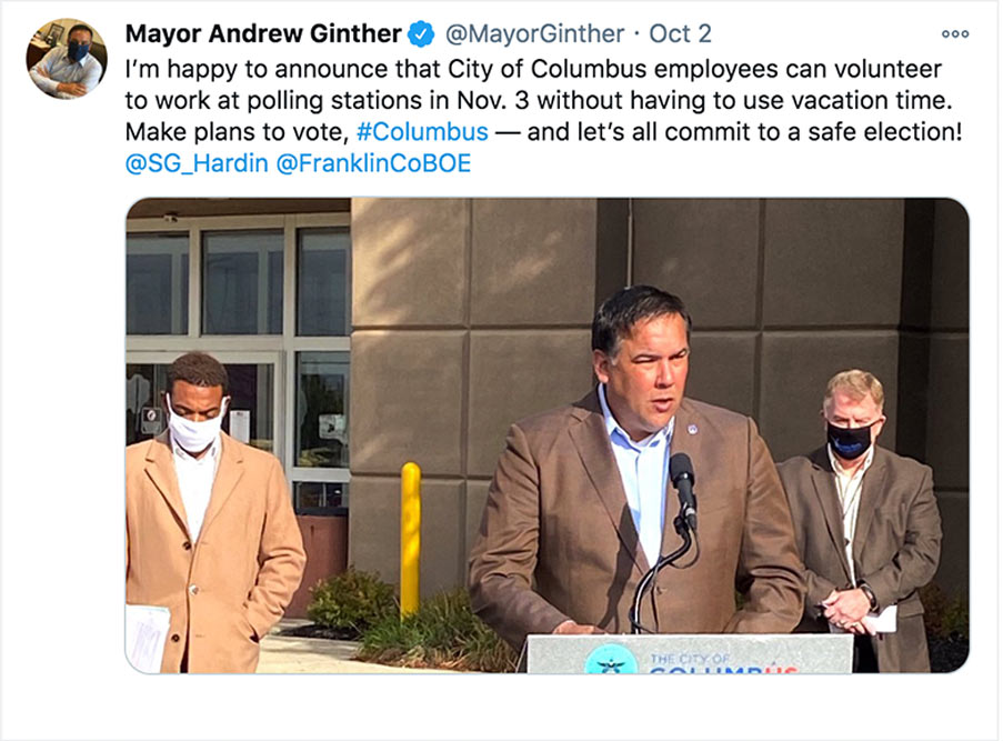 Mayor Ginther - Election Advocacy